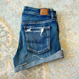 Vintage American Eagle Next Level Stretch Jean Shorts Sz 12